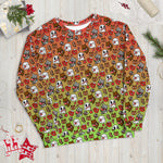 Holiday Mini's Pattern Unisex Sweatshirt