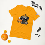 Ouija Halloween Pug Short-Sleeve Unisex T-Shirt