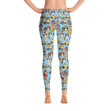 Kitty Print Leggings