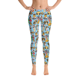 Kitty Print Leggings