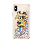 To Many Cats Liquid Glitter Phone Case
