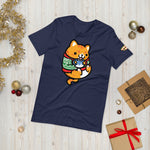 Coco Kitty Orange Short-Sleeve Unisex T-Shirt