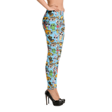Kitty Print Leggings