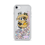 To Many Cats Liquid Glitter Phone Case