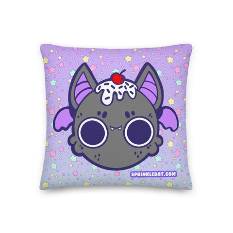 Sprinkle Bat & Scabba Scream Premium Pillow