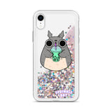 Totoro Liquid Glitter Phone Case