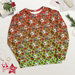 Holiday Mini's Pattern Unisex Sweatshirt