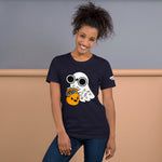 Candy Ghost Short-Sleeve Unisex T-Shirt