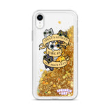 To Many Cats Liquid Glitter Phone Case