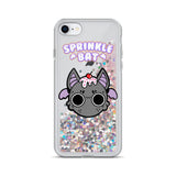 Sprinkle Bat Liquid Glitter Phone Case
