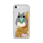 Totoro Liquid Glitter Phone Case
