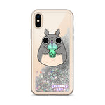 Totoro Liquid Glitter Phone Case