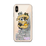 To Many Cats Liquid Glitter Phone Case