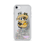 To Many Cats Liquid Glitter Phone Case
