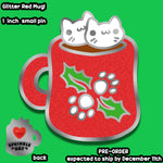 Coco &  Meowshmallow Mug Enamel Pin