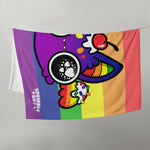 Pride BatThrow Blanket