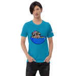 Pug Loops Short-Sleeve Unisex T-Shirt